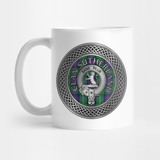 Clan Sutherland Crest & Tartan Knot Mug